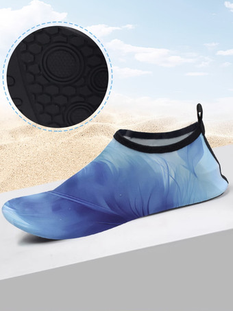 水彩プリントのユニセックスビーチソックス 2025