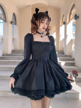 ベビードール クリスマス 仮装 ロリータ ホワイト ブラック かわいい 姫系 レース ゴスロリ 可愛い プリンセス コスプレ 衣装