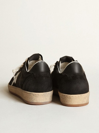 Chaussures Sport Décontractées Hommes À Enfiler Noires À Bout Rond Skates