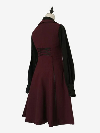 皇子系ロリィタベスト プリンセスロリータレースアップロングベスト ベストのみ