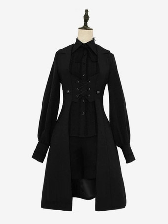 皇子系ロリィタベスト プリンセスロリータレースアップロングベスト ベストのみ