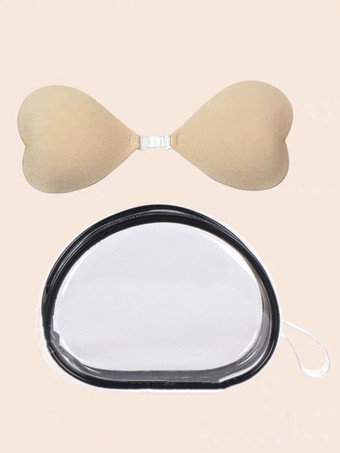 肌色トラベルボックス付き、女性用再利用可能なペースト状乳首カバー