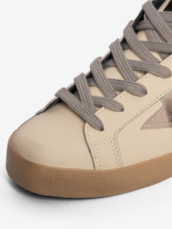 Herren-Sneakers gemütlich niedrige Oberseite runde Zehenpartie Sternen-Print Freizeitschuhe