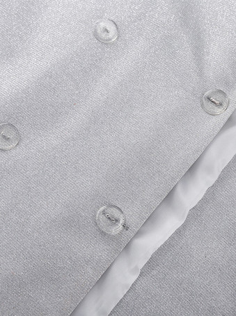 ジャケット、パンツ、ブラが付いた光沢のある3ピースのコーディネートセット（イブニングイベントやクラブ2025）