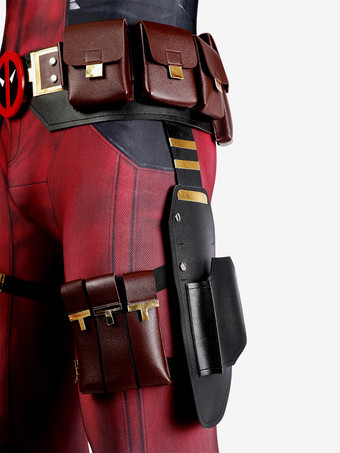 デッドプール3 ウェイド・ウィンストン・ウィルソン コスプレコスチューム（アクセサリー付き）