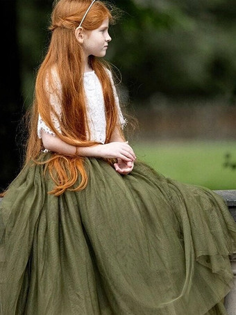 ツーピースウェディングフラワーガールドレス特別な機会のドレスピンク半袖レース