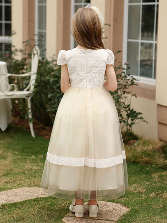 フラワーガールドレス ウェディング ウェディングフラワーガールドレス フラワーガールドレス ディナードレス 半袖 花 サッシュ