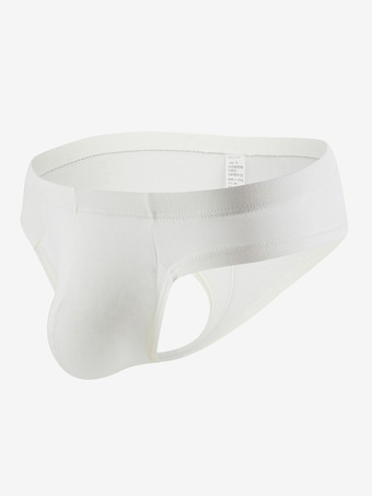 ホワイト 男性下着グレーブリーフモーダル快適な男性の下着