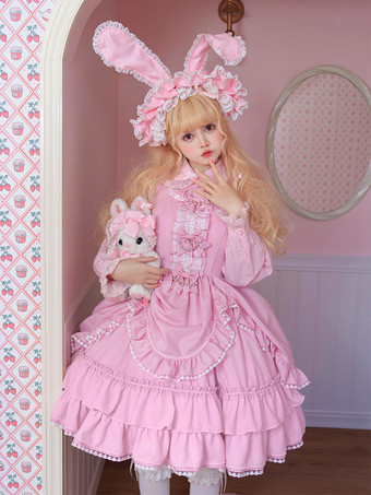 スイートロリータドレス ポリエステル ノースリーブ ジャンパー スイートロリータドレス