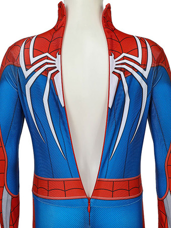 スパイダーマンキッズコスプレジャンプスーツマーベル2018PS4ゲームコスプレコスチューム