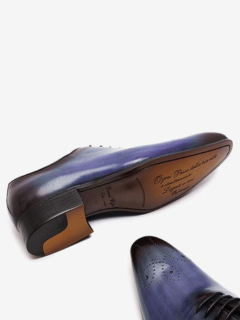 メンズドレスシューズ オックスフォードシューズ 高品質ラウンドトゥ 牛革 プロム ウェディングシューズ