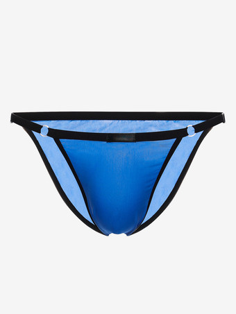 ブルー 男性下着　新作　ナイロン　セクシー　ハネムーン　