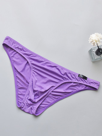 パープル 男性下着　ナイロン　セクシー　新作　ハネムーン　