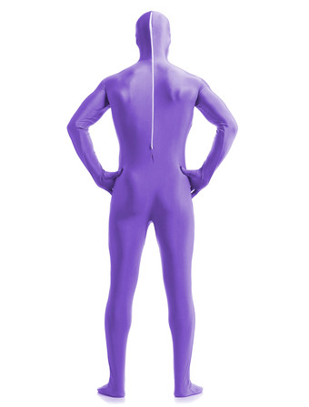 全身タイツ　パープル　 ピュア　ニンジャ　舞台　演劇　仮装　変装　パーティー衣装　イベント　宴会　コスチューム