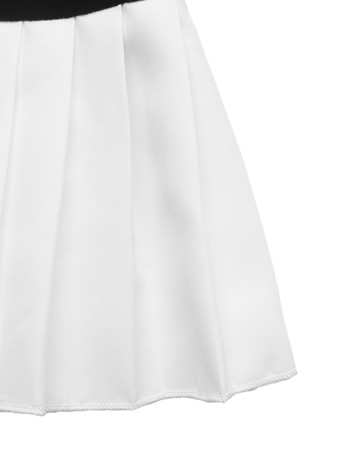 ベルベットプリーツミニドレス（スウィートハートネックライン、レディース向け）2025年