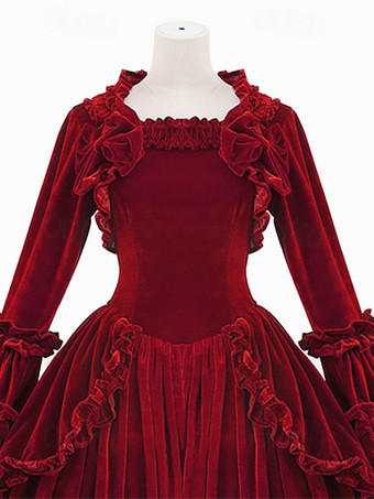 ビクトリア朝の女性用ドレス ポリエステル ヴィンテージ女性服 ヴィンテージ服