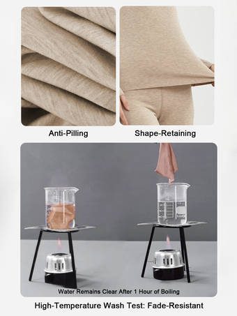 カシミア＆シルク 暖かいスリムサーマルアンダーウェアセット 2025