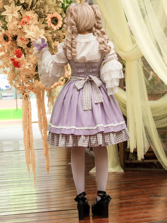 スイートロリータドレス ポリエステル ノースリーブ スイートロリータドレス