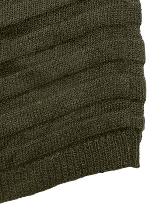 オフショルダー ルーズフィット 長袖 ニットセーター トップス レディース 2025