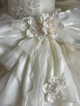 フェアリーロリータドレス シャンパンフロントリボンオフショルダーティーパーティーロリータドレス