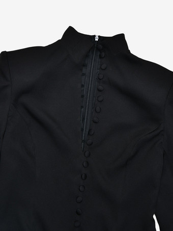 2026年レディース向け、モダンなボタンアップスリムブレザーミニドレス