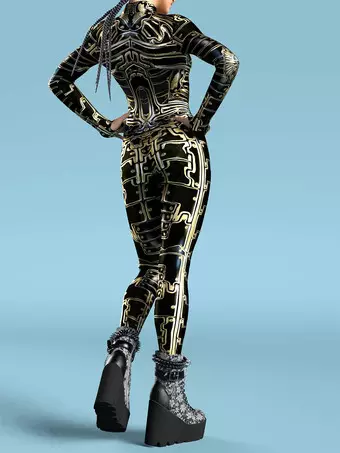 cyberpunk sexy clothing Sexy Cosplay Costume Women, Halloween Costume Women, Sexy Halloween  Bodysuit, Robot Halloween Catsuit, Festival Clothing, Cyberpunk Clothing main image 0