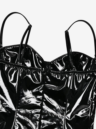 セクシーなエコフレンドリーレザーボディコンミディドレス（レディース）2026