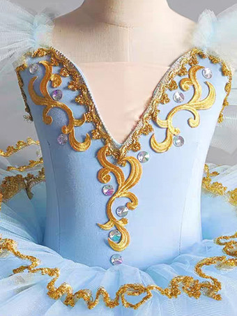 Costume da ballerina per danza classica tutù da fata farfalla per bambine