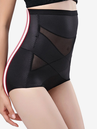 ランジェリー シェイプウェア ハイウエスト 産後シェイプアップパンティ クロスラップ お腹周りをコントロール ヒップアップ 女性用 帝王切開リカバリーガードル