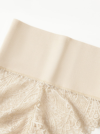 レースディテール ハイウエスト シェイパー レディース お腹周りをコントロール ヒップアップ ひもボディスーツ プラスサイズ スカルプティングガードル