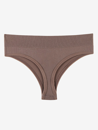 カメオピンクランジェリーショーツ ピュアエステティックTバック レディース シームレス インビジブル ミッドライズ プラスサイズ Tバック