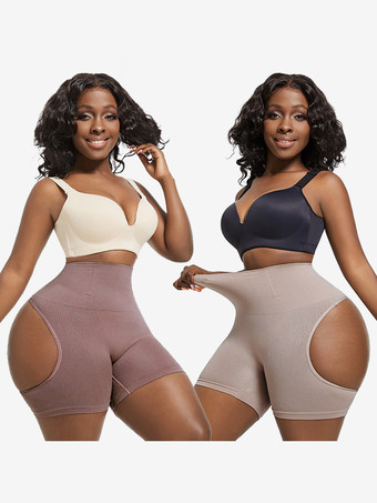 女性用ハイウエストシェイプアップショーツ、ヒップアップ、お腹周りをコントロール、ローバックパンティー、プラスサイズボディスーツ