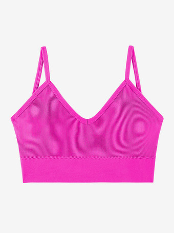 ローズレッドシームレス ディープV キャミソール バックレス タンクトップ ワードローブの不具合防止 ストラップレス プラスサイズ ブラ