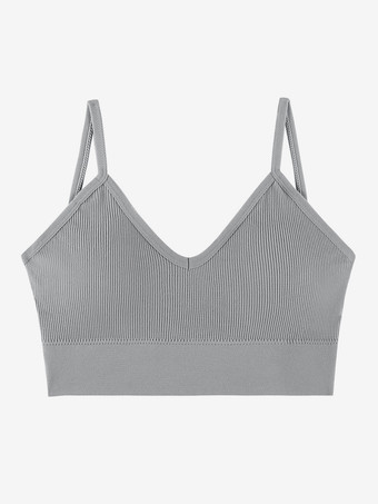 シルバー シームレス ディープV キャミソール バックレス タンクトップ ワードローブの不具合防止 ストラップレス プラスサイズ ブラ