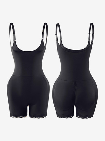 ランジェリー シェイプウェア ヌード ノースリーブ ストラップ フルボディ シェイパー プラスサイズ お腹コントロール バストサポート ボディスーツ ヒップリフト ウエストシンチャー ガードル