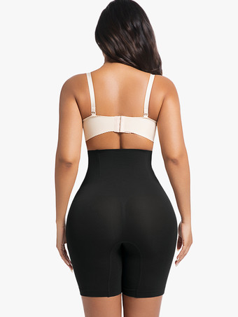 産後用ハイウエストシェイピングショーツ プラスサイズ お腹周りをコントロール ヒップアップ ウエストニッパーガードル スクエアカットレッグ