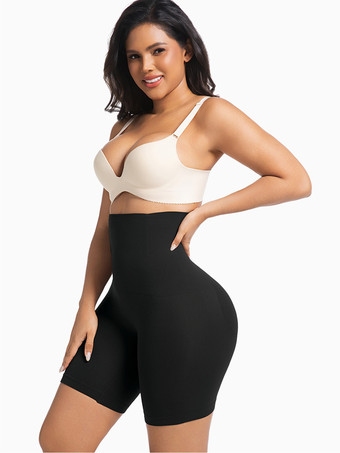 産後用ハイウエストシェイピングショーツ プラスサイズ お腹周りをコントロール ヒップアップ ウエストニッパーガードル スクエアカットレッグ