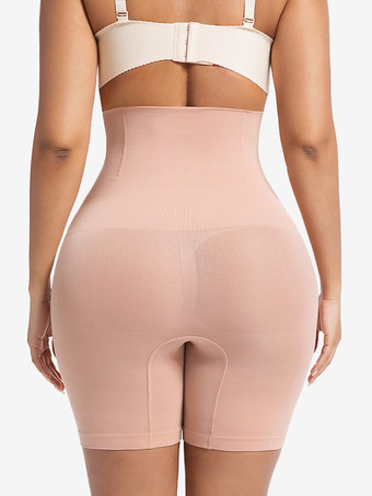 産後用ハイウエストシェイピングショーツ プラスサイズ お腹周りをコントロール ヒップアップ ウエストニッパーガードル スクエアカットレッグ