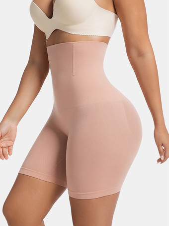 産後用ハイウエストシェイピングショーツ プラスサイズ お腹周りをコントロール ヒップアップ ウエストニッパーガードル スクエアカットレッグ