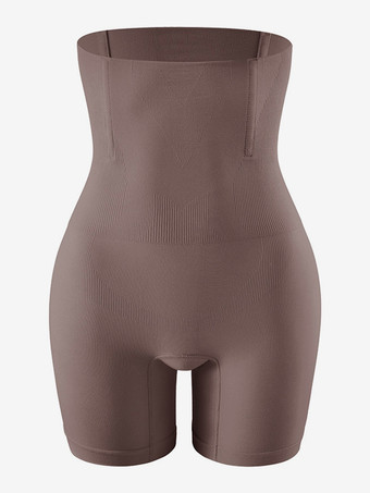 産後用ハイウエストシェイピングショーツ プラスサイズ お腹周りをコントロール ヒップアップ ウエストニッパーガードル スクエアカットレッグ