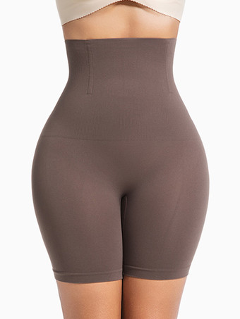 産後用ハイウエストシェイピングショーツ プラスサイズ お腹周りをコントロール ヒップアップ ウエストニッパーガードル スクエアカットレッグ