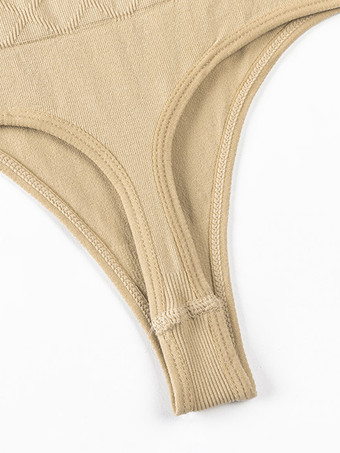 ハイウエストTバックボディスーツ レディース プラスサイズ お腹をコントロール ウエストニッパー ヒップアップ スカルプティングガードル