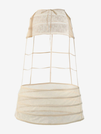 バッスルロリータアンダースカートホワイトヴィンテージエレガンスペチコート