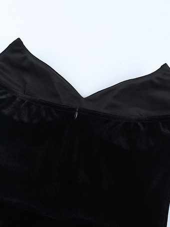 Mini abito da festa aderente sexy con scollo a cuore e piume per donna 2026