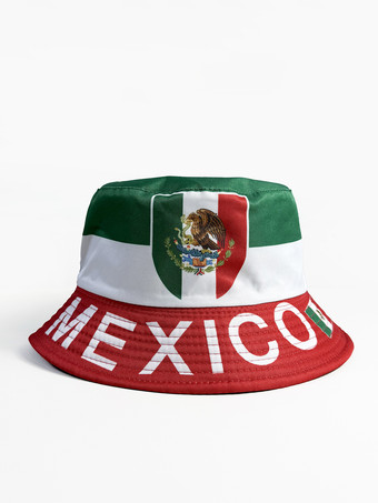 VerdeCoppa del Mondo Messico USA Canada Cappello da sole Cappello da pescatore