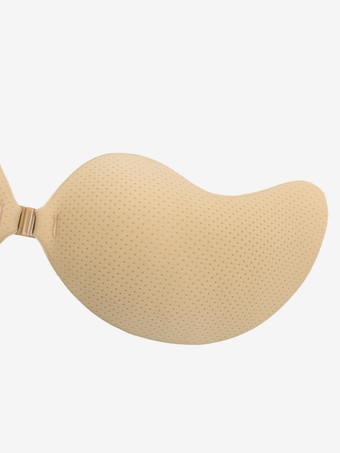 Cubrepezones invisibles con cierre frontal y botones sin tirantes para fiesta de graduación