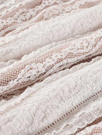 Abito lungo senza maniche in pizzo a sirena con dettaglio bustier per donna 2026