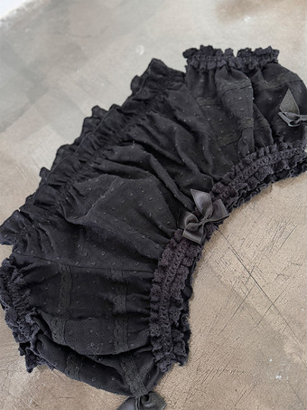 スイートベージュの半袖ポリエステルトップス