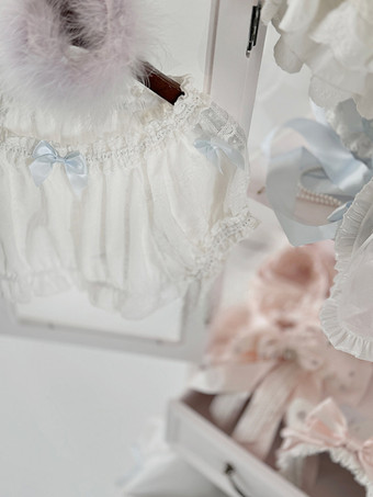 スイートベージュの半袖ポリエステルトップス