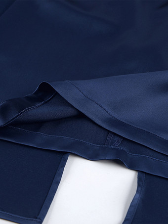 サテンケープスリーブハイネックボディコンミニドレス（レディース）2026